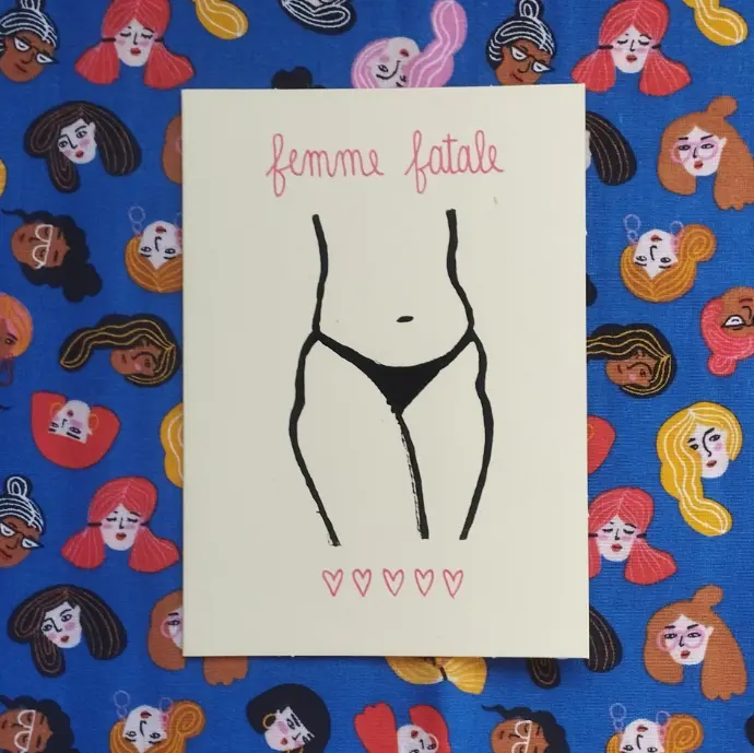 linogravure féministe